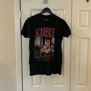 Scarface movie t shirt size medium in black